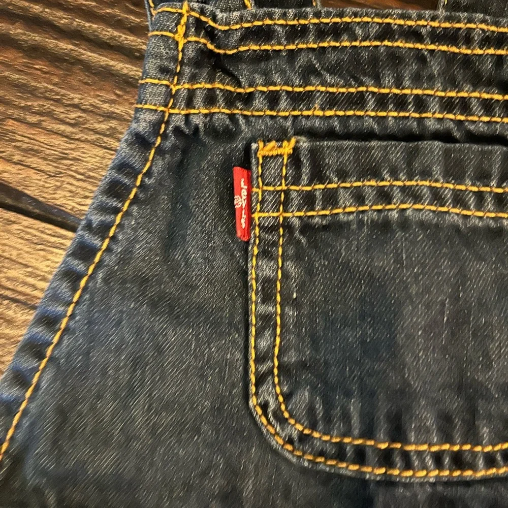 Vintage Style Classic Levi’s Kids Denim Short Overalls